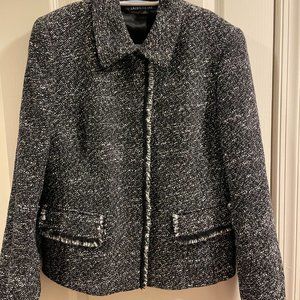 Lafayette  Black and White Tweed Jacket - Size 8 - Never Worn
